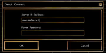 Direct Connect screen